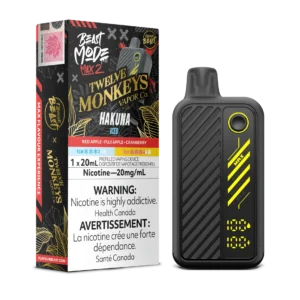 Flavour Beast Beast Mode Max 2 x Twelve Monkeys 60K Disposable Vape